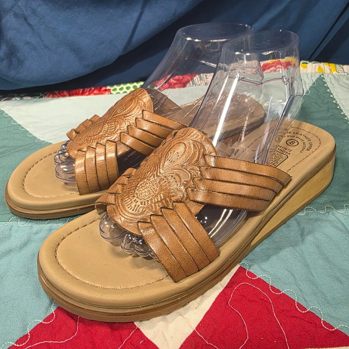 Faded Glory Floral Sandals for Women for sale | eBay