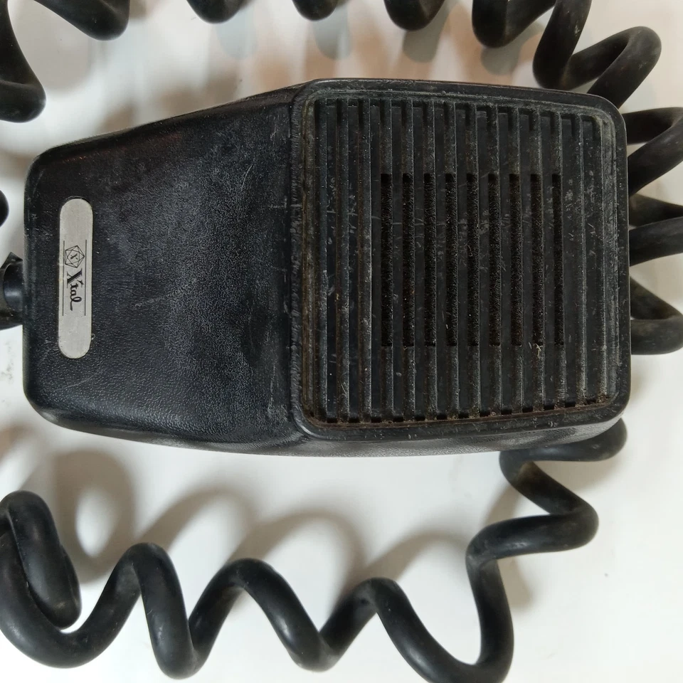 Micrófono de mano Xtal CB con control de ganancia variable conector de 6 pines sin probar Foto 3 de 4