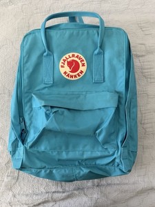 Fjallraven Kanken Art Backpack Unisex Small Blue Linn Fritz Ocean Surface‎ 23610 Fjällräven Kånken Art Bag Review: Pros, Cons, and How is it  main image 2