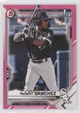 2021 Bowman Prospects Fuchsia Border 118/299 Yolbert Sanchez #BP-40 2z3