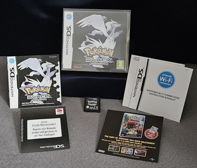Pokemon Schwarze Version Nintendo DS UK PAL Original Voll Komplett In Box
