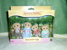 Sylvanian Families Yellow Labrador Family Figures 5182. Brand New in box - (g17)