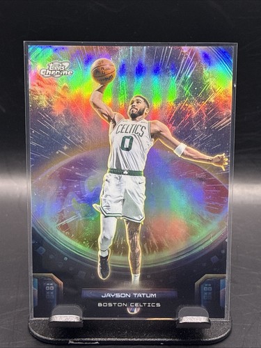 2025 Topps Cosmic Chrome Jayson Tatum Base (RAW)