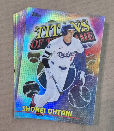 2026 Topps Series 1 Titans Of The Game Complete Set 1-20