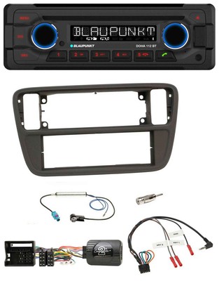 Blaupunkt Lenkrad MP3 CD Bluetooth USB Autoradio für VW Up AA AAN 11-16 schwarz