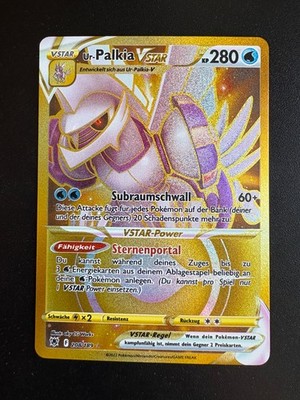 Pokemon Ur-Palkia Vstar 208/189 Astralglanz Full GOLD Near Mint Deutsch
