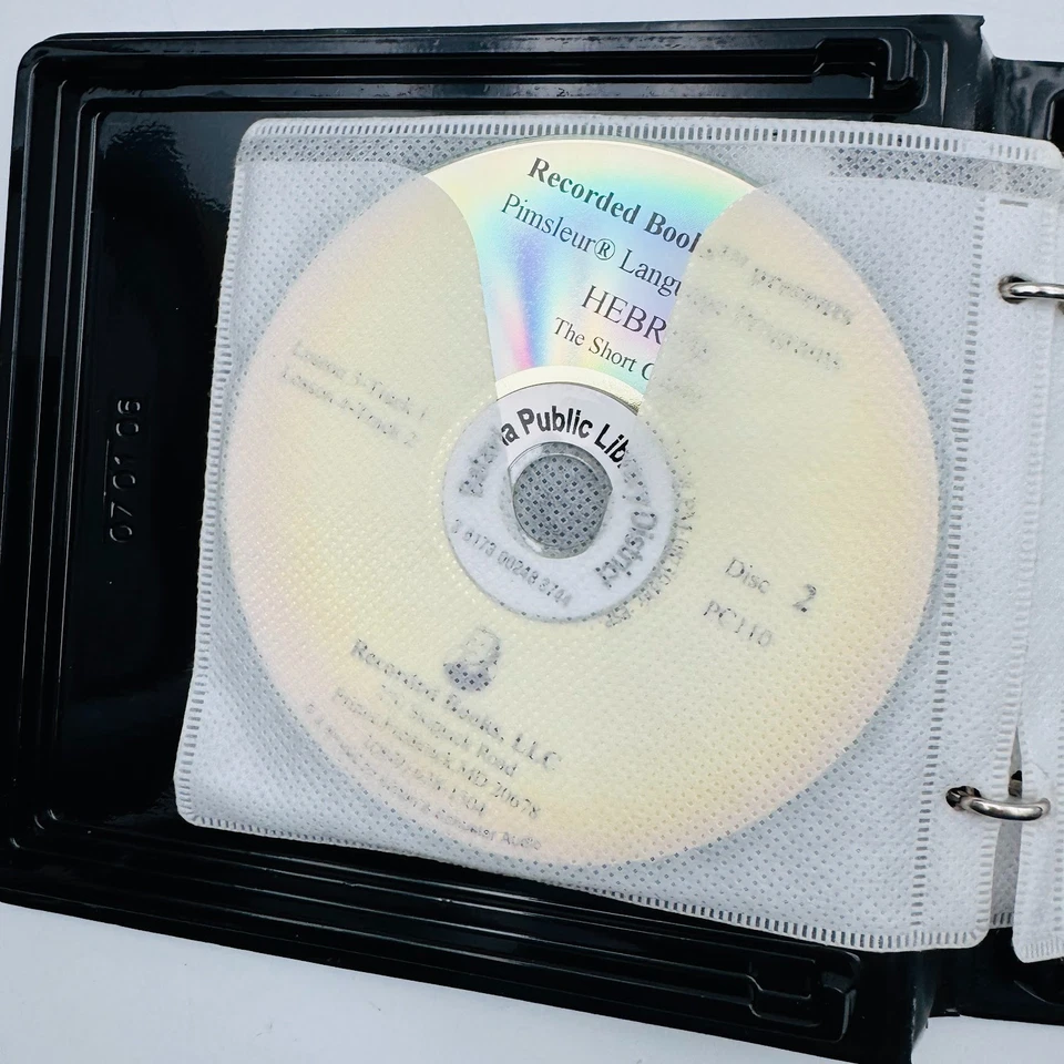 Hebrew : The Short Course by Pimsleur Language Program 5 CD Easy to Learn - Image 4 of 4