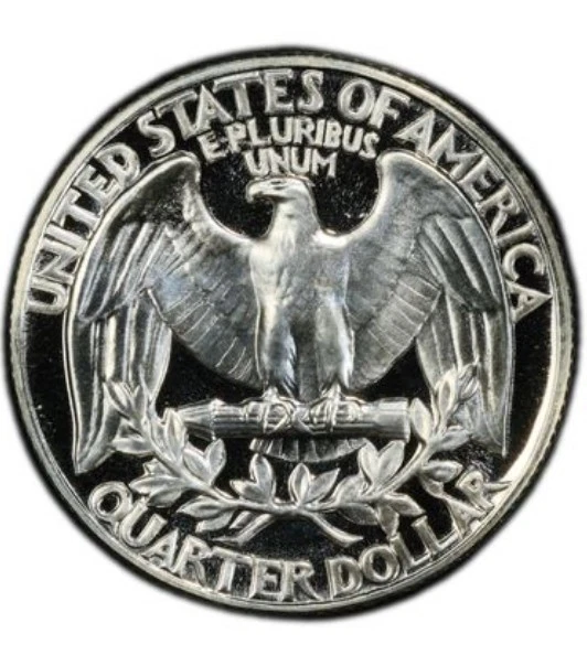 1957 Washington Quarter PROOF, PCGS PR-66 ** Gorgeous PF! Lot 2330 - Image 4 of 4