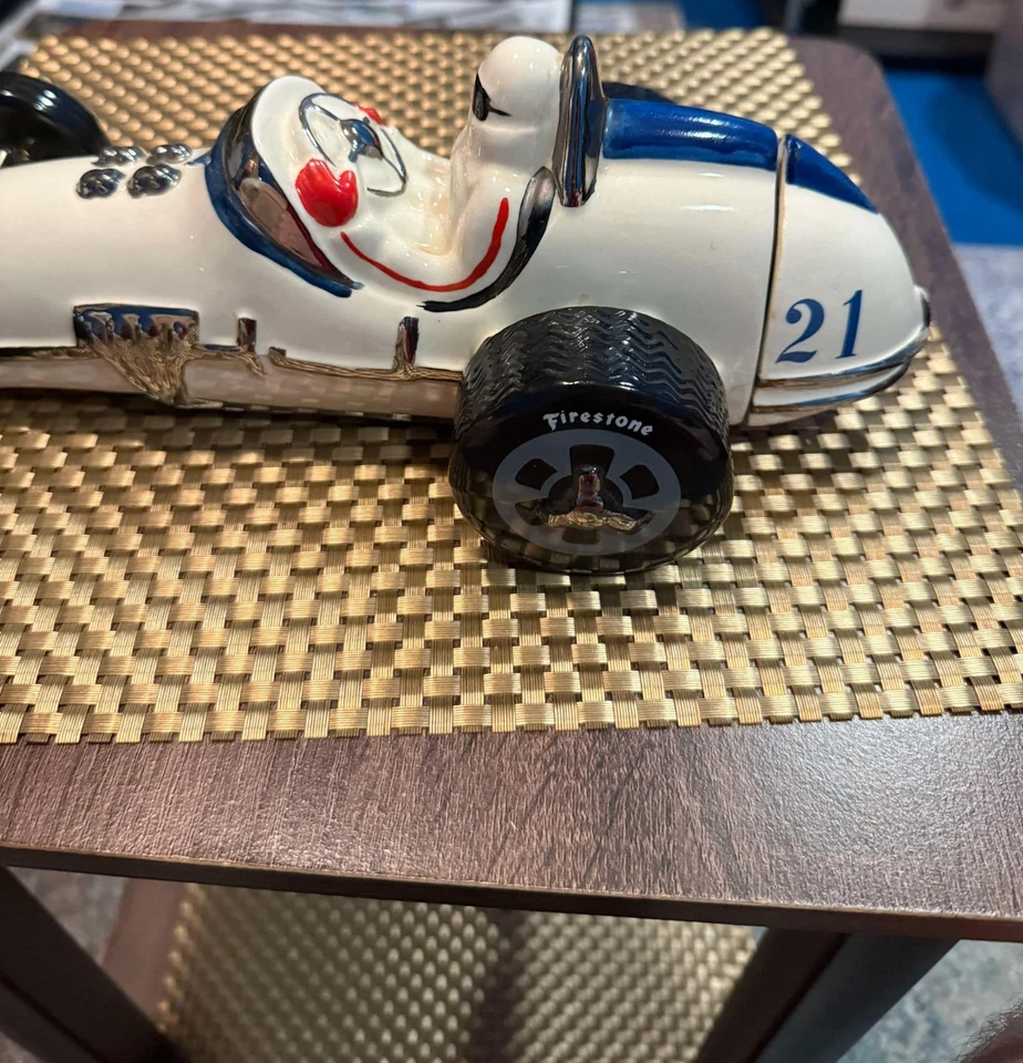 1971 VINTAGE Race Car Sprint Car#21 Ezra Brooks Empty Decanter  - Image 2 of 4