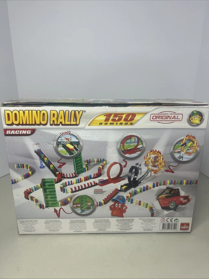 Domino Rally Racing Set Goliath Games Original 150 Piece - New Open Box , 2011 - Image 4 of 4