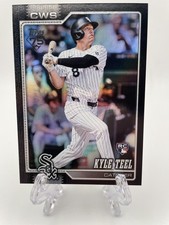 2026 Topps #201 Kyle Teel Black Rainbow Foil #/10 RC White Sox