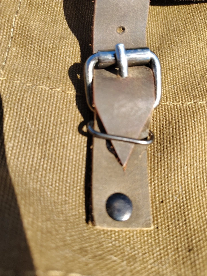 Bolso Mensajero Cartera Estilo Militar Rothco Hebillas de Cuero 100% Algodón Foto 4 de 4