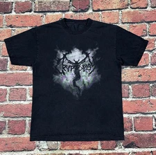 Vintage Cryptopsy T-Shirt Black Death Metal Band Tee Y2K 90s