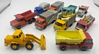 MATCHBOX LESNEY Lot of 10 Work Vehicles
