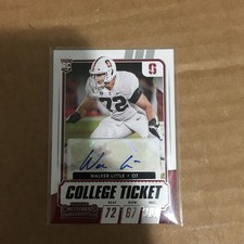 2021 Panini Contenders Draft Picks College Ticket Auto Walker Little #221 RC