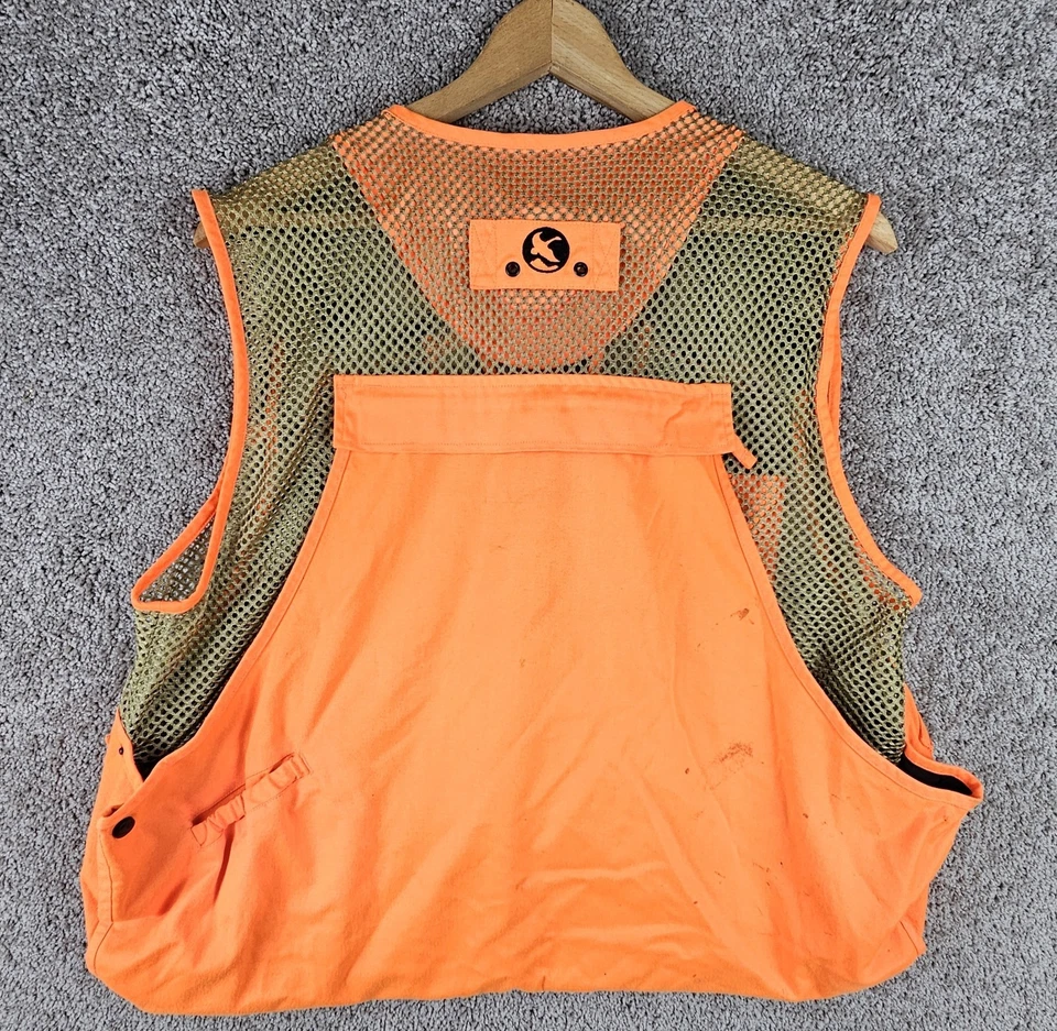 Gander Mountain Guide Series Blaze Orange Hunting Vest Upland Small Game Large - Image 2 of 4