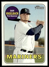 2018 Topps Heritage Dan Vogelbach Seattle Mariners #700