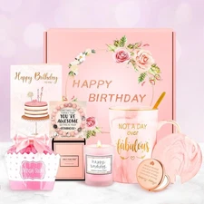 Birthday Gifts for Women Happy Birthday Gift Baskets for Women Unique Not A Day 