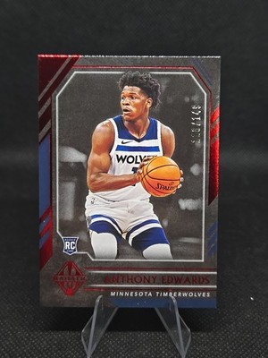 2020-21 Panini Chronicles - Majestic Anthony Edwards #339 Red /149 (RC)