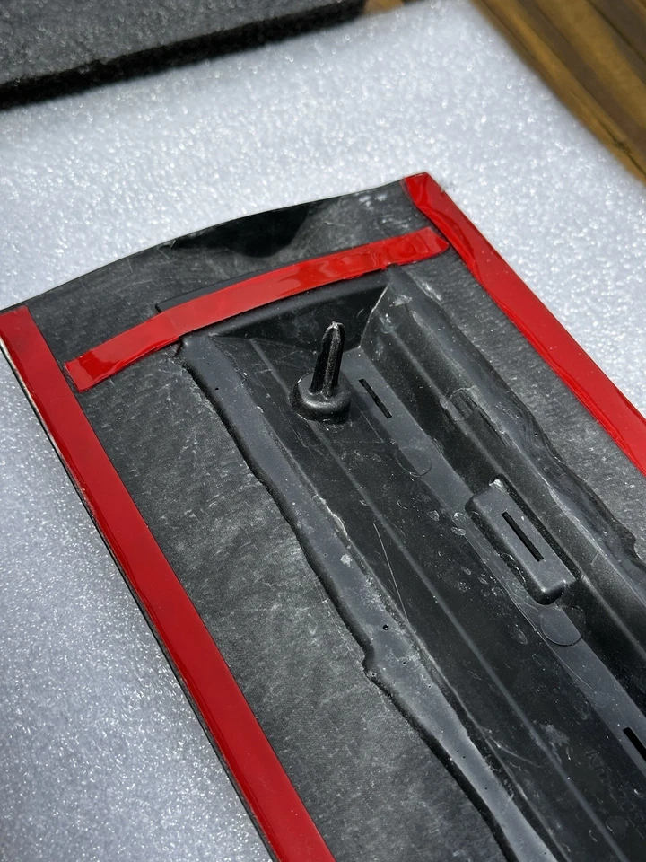 Panel de puerta de coche de fibra de carbono seco para Porsche Macan cubierta lateral embellecedores garantía Foto 2 de 4