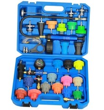 Radiator Pressure Tester Kit Coolant Pressure Tester Set with 31 PCS Universal
