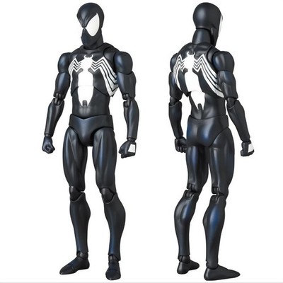 CT Toys Spider-Man Black Costume 1:12 Scale Action Figure Mafex