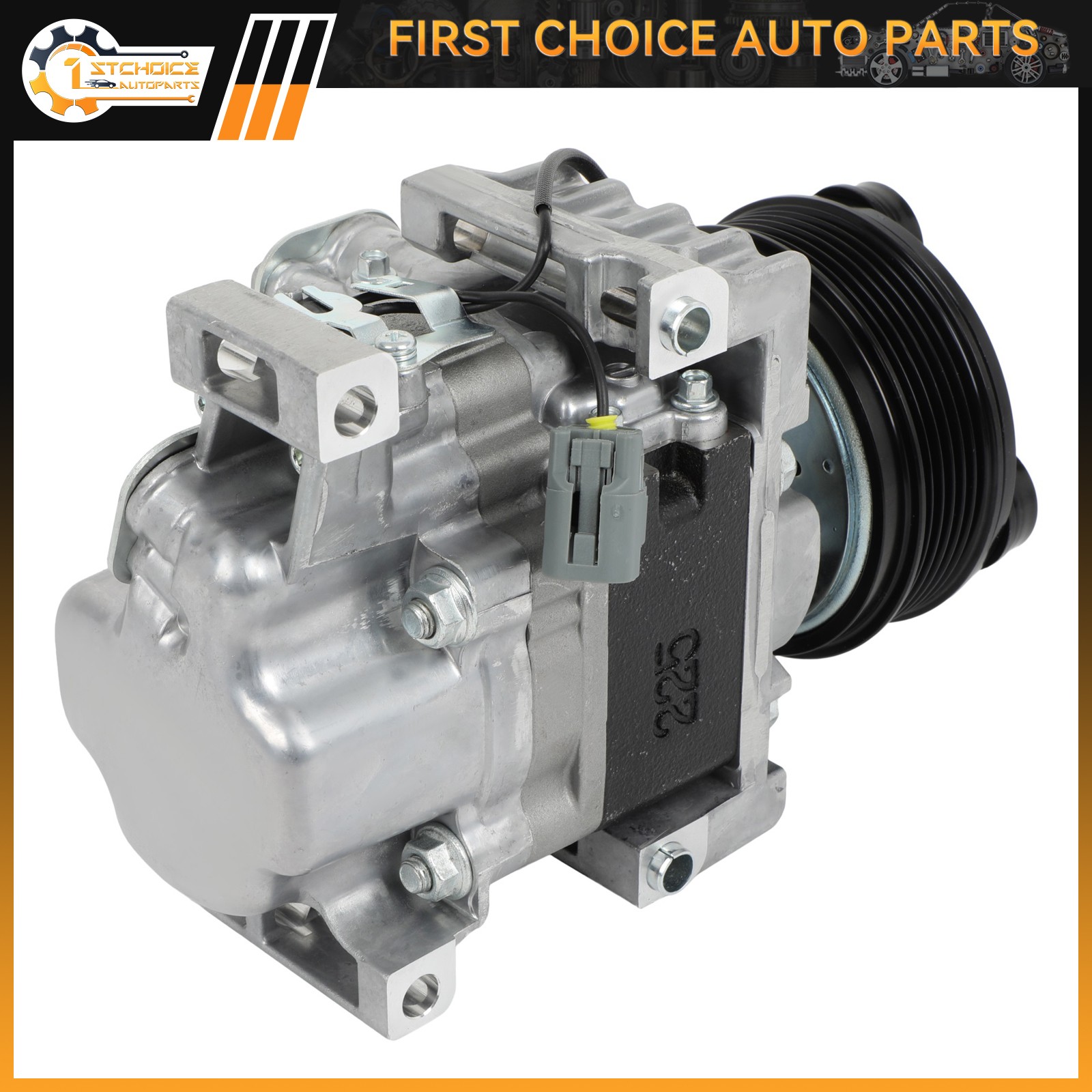 For 2007-2008 Mazda CX-7 2.3L 10S13C Compressor A/C AC Compressor And Clutch