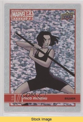 2021-22 Upper Deck Marvel Annual Silver Sparkle Nico Minoru #59 READ 5vc