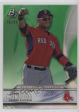 2016 Bowman Platinum Platinum Presence Green 70/99 Yoan Moncada #PP-1 02v3