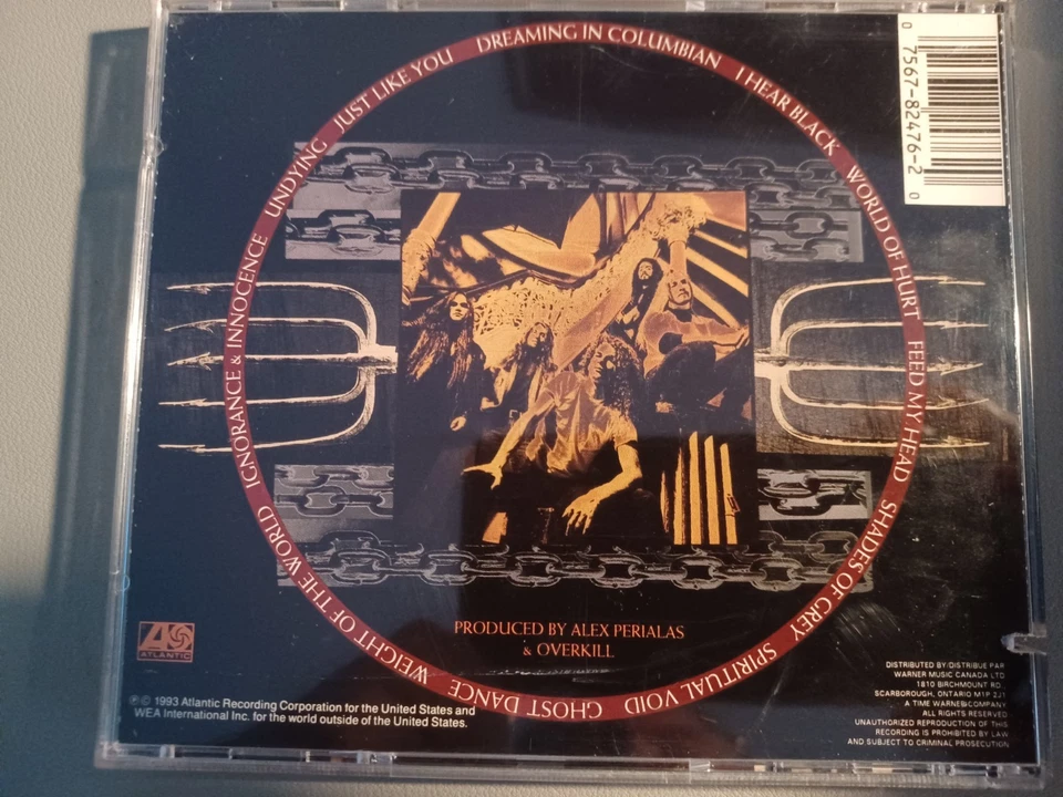 Overkill   I Hear Black  CD - Bild 2 von 2