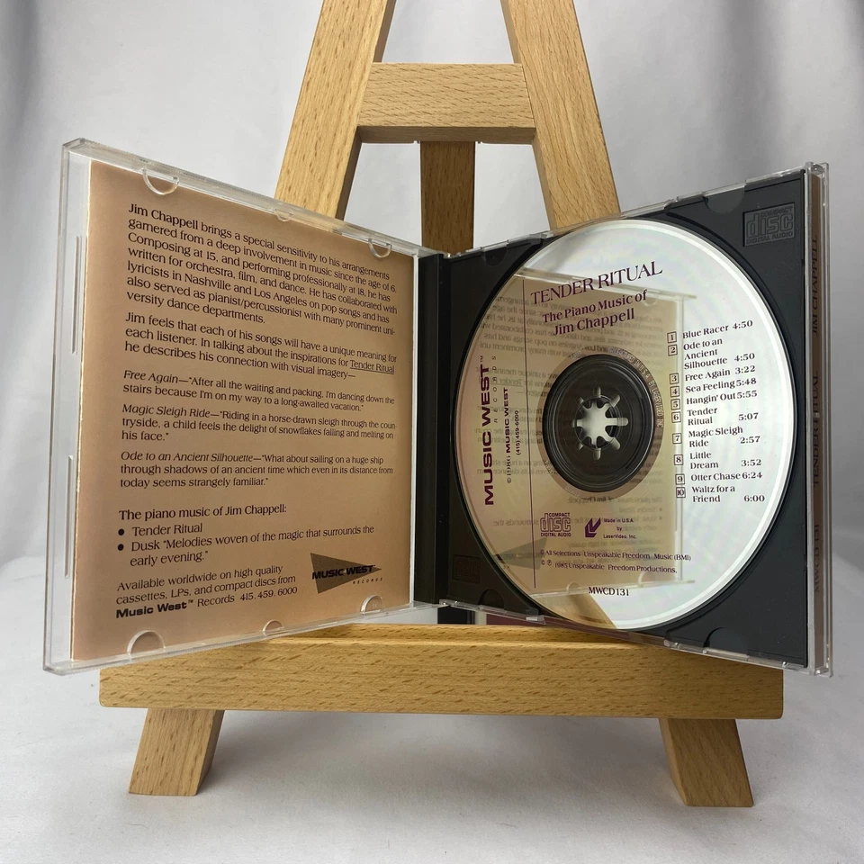 Jim Chappell - Tender Ritual & Saturday's Rhapsody (2 CDSet ) - Very Nice! Foto 4 de 4