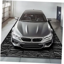 Garage Floor Mat, (7'9" x 18") Under Car Waterproof Containment Mats, Oil Mat 