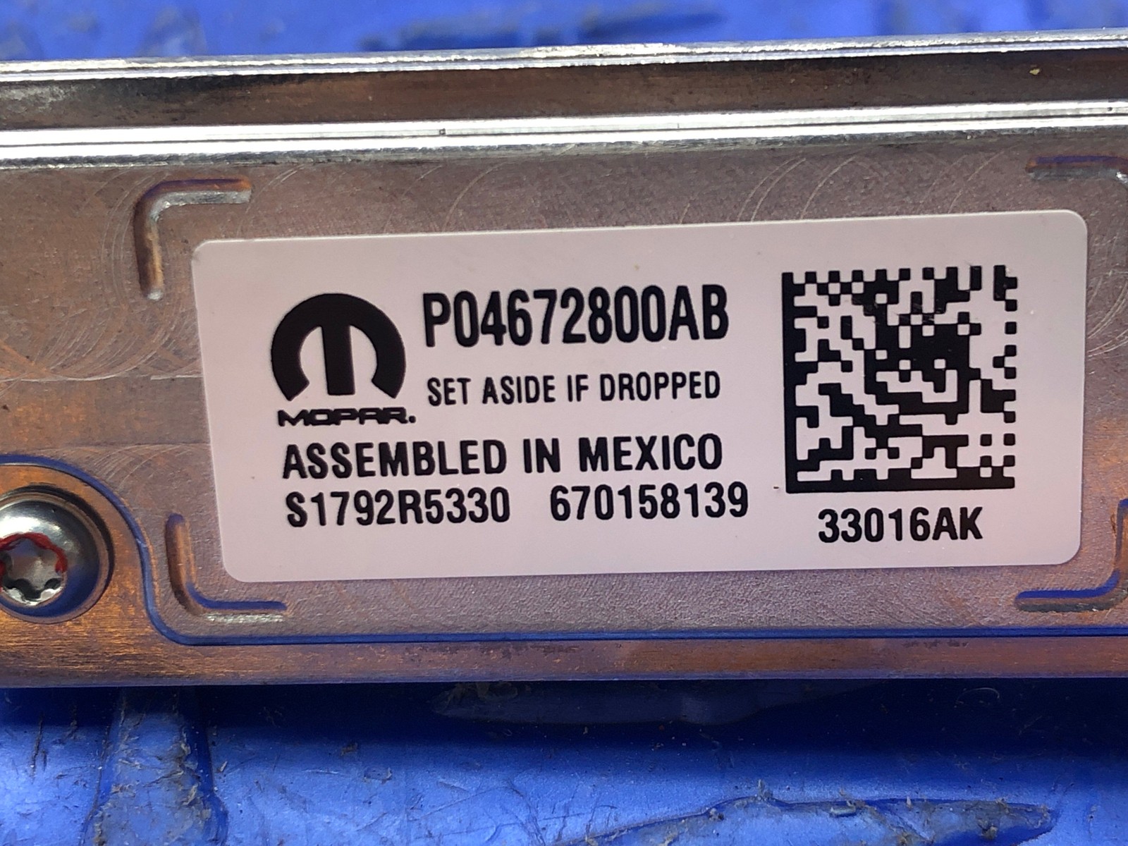 Maserati Grecale 2023 Front Radar sensor P/N 670158139