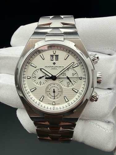 Vacheron Constantin Overseas Chronograph 49150 White Dial 2018...