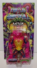 MOTU x TMNT Turtles of Grayskull RATTLOR 5 Reptile Wars Figure Unpunched
