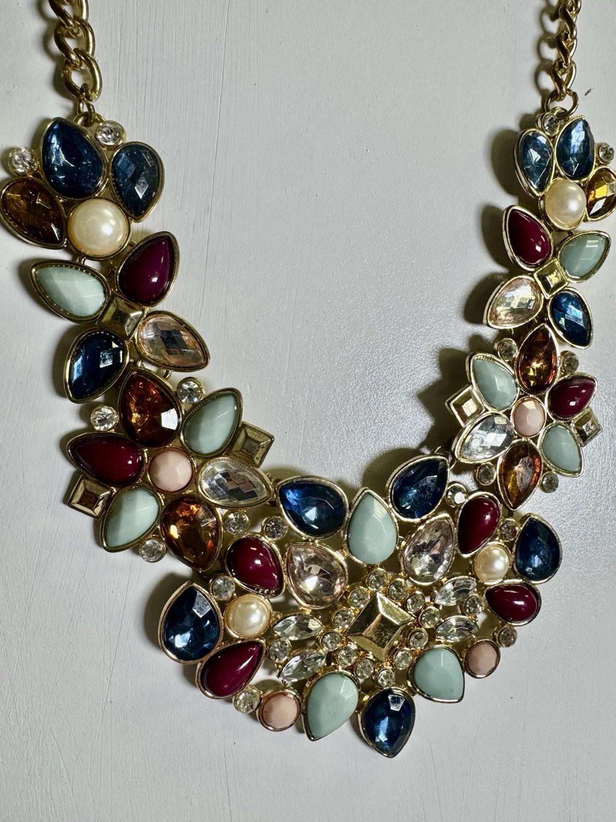 Multicolor Bold Rhinestone Adjustable Fashion Sta… - image 1