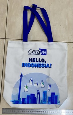 Cerave Einkaufstasche Einkaufstasche Unisex Indonesien Canvas wiederverwendbar
