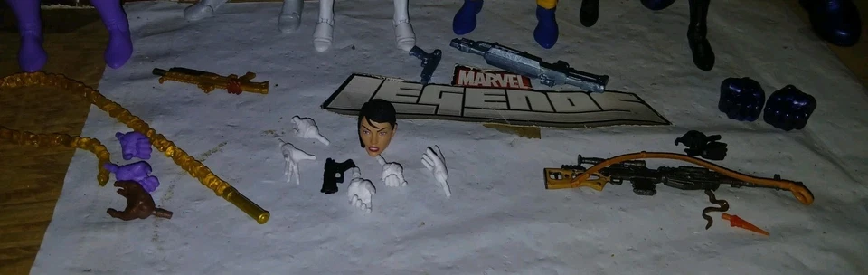 MARVEL LEGENDS PERSONAJES ALEATORIOS DE MARVEL, LOTE DE 6 FIGURAS  Foto 4 de 4