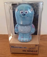 Pixar Monsters Inc Sully Tin Wind-Up Action Figure Bebot 4"  Disney Toy