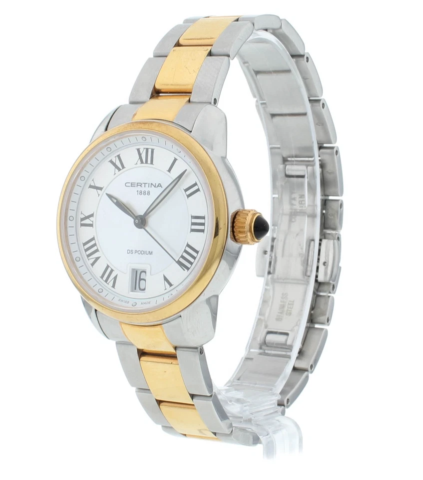 Certina DS Podium 32.5mm White MOP Dial Quartz Ladies Watch C025.210.22.118.00 - Image 3 of 4