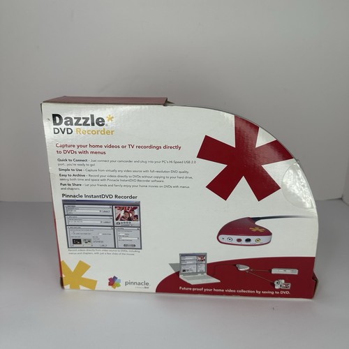 Pinnacle Dazzle DVD Recorder Video Capture PC USB New Sealed Box - Picture 3 of 5