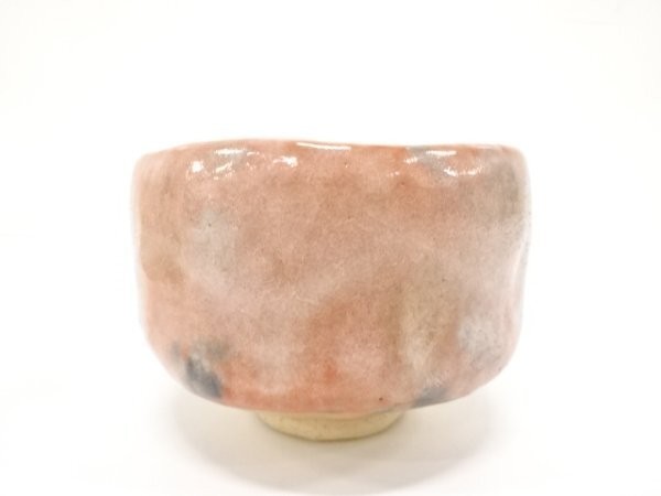 茶客 Ys7351184 Rakuyaki Kawasaki Kazurakuzo Akaraku Tea Bowl Road
