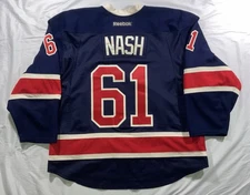 Rick Nash Game Worn Jersey 2015-16 Set 1 Heritage Photomatched