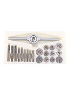 30PCS/Set Taps Dies Spanner Set Screw Threading Tapping Hand Tools Kit