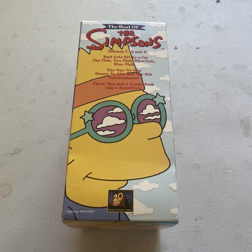 The Simpsons - The Best of The Simpsons Vol. 7 8 9 (VHS, 1998)  3-Tape Box Set - Picture 4 of 9