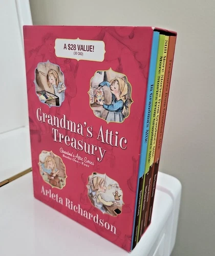 Treasures From Gandma's Attic - Paperback Books 1- 4 Arleta Richardson.  Boxed  - Picture 1 of 8
