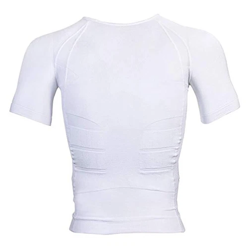 Be-In-Shape Men's Slimming Body Shaper Underwear Vest Tummy Control Tank Tops UK - Picture 33 of 33