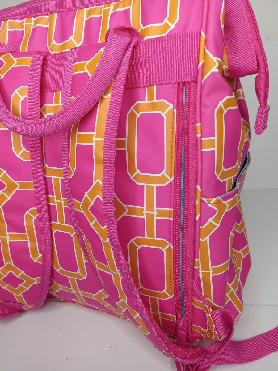 Swig backpack, Pink Bamboo Trellis SWig | Bags | Swig Backpack Pink Bamboo Trellis | Poshmark main image 2