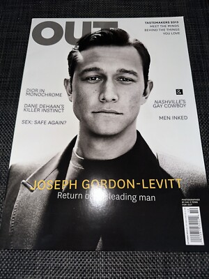 Out Magazine October 2013 Joseph Gordon-Levitt Return of The Leading Man 