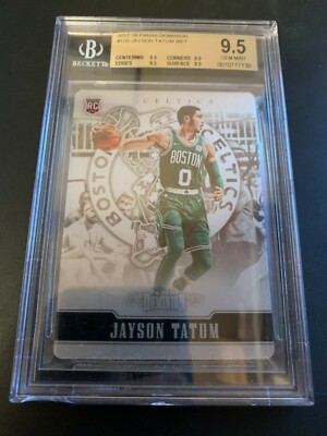 JAYSON TATUM 2017-18 PANINI DOMINION METAL ROOKIE RC /199 TRUE BGS 